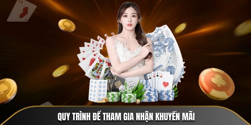 Quy trình để tham gia nhận khuyến mãi